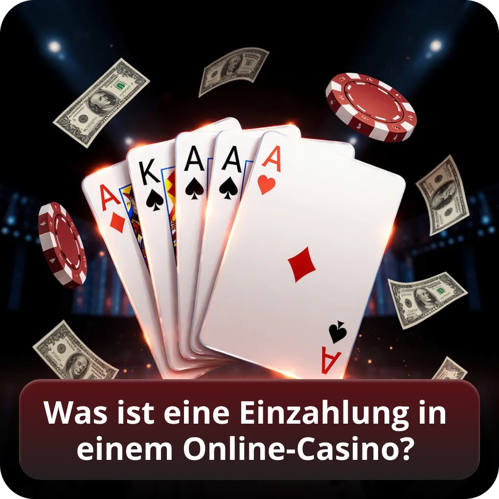 Was ist eine Einzahlung in einem Online-Casino?