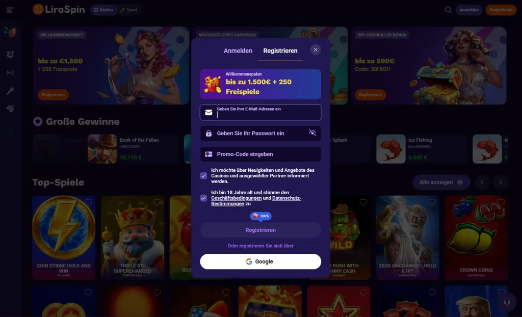 Wie tätige ich eine Einzahlung in einem Online-Casino?