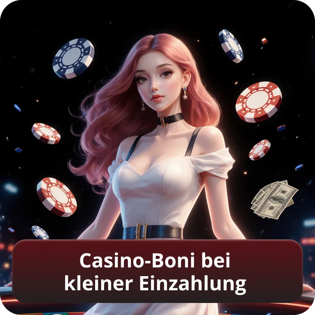 Casino-Boni bei kleiner Einzahlung
